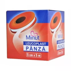 LEUCOPLAST PANZA 5CM. X 5M MINUT PLAST