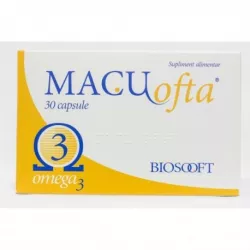 MACUOFTA LUTEIN OMEGA3 30CPS BIOSOOFT
