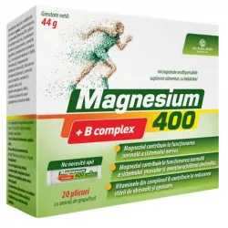 MAGNESIUM 400+B COMPLEX*20 PLICURI