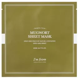 MASCA COREEANA SHEET CU MUGWORT ANTIINFLAMATOARE 23ML