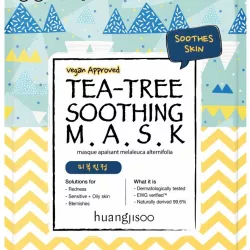 MASCA COREEANA TIP SERVETEL CU TEA TREE PT TEN SENSIBIL HUANGJISOO