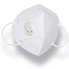 MASCA DE PROTECTIE KN95 CU VALVA CULOAREA ALBA