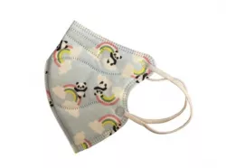 MASCA PROTECTIE COPII FFP2 FARA VALVA MODEL BLEU CU DESEN