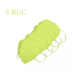 MASTI PROTECTIE FFP2 GALBENA SET 5 BUC