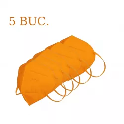 MASTI PROTECTIE FFP2 PORTOCALIE SET 5 BUC