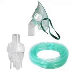 MEDES KIT ACCESORII PENTRU APARAT AEROSOLI -FLACON NEBULIZATOR SI FURTUN