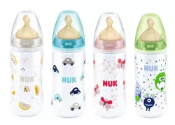 NUK BIBERON 300 ML + TETINA LATEX 0- 6LUNI