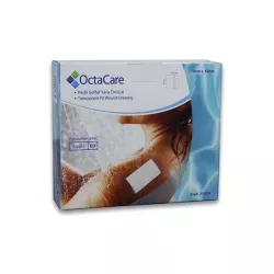 OCTACARE PLASTURI STERILI FILM REZISTENT LA APA 10X9CM