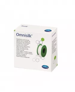 OMNISILK PLASTURE MATASE 1.25 CM X 9.2 M X 1 BUC