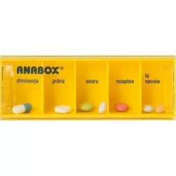 ORGANIZATOR MEDICAMENTE ZILNIC ANABOX
