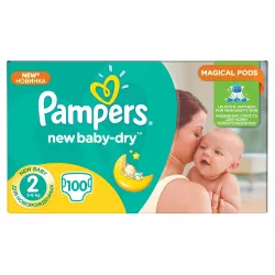 PAMPERS NR 2 NEWBABY 3-6KG 100BC
