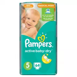 PAMPERS NR 5 ACTIV BABY 11-18KG 64 BUC