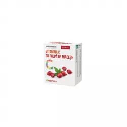 PARAPHARM VITAMINA C CU PULPA DE MACESE X 30 CPR