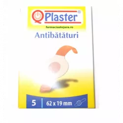PLASTURI ANTIBATATURI Q PLASTER 62X19 MM
