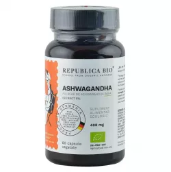 REPUBLICA BIO ASHWAGANDHA ECOLOGICA EXTRACT 5% 60 CAPSULE