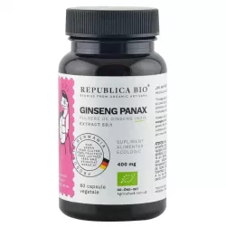 REPUBLICA BIO GINSENG PANAX ECOLOGIC, EXTRACT 50:1, 60 CAPSULE