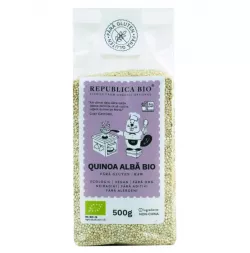REPUBLICA BIO QUINOA  ALBA BIO, FARA GLUTEN, ECOLOGIC, 500G