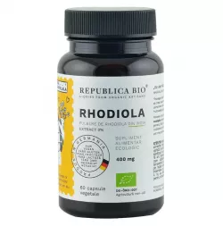 REPUBLICA BIO RHODIOLA ECOLOGICA EXTRACT 3%, 60 CAPSULE