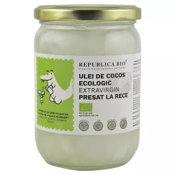 REPUBLICA BIO ULEI DE COCOS EXTRAVIRGIN, PRESAT LA RECE, ECOLOGIC 500ML