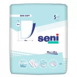 SENI SOFT PATURI ABSORBANTE 90 CM X 60 CM 5 BUCATI