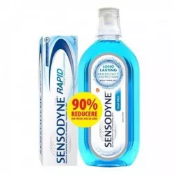 SENSODYNE RAPID + SENSODYNE APA DE GURA
