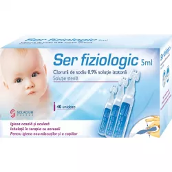 SER FIZIOLOGIC 5ML 40FL SOLACIUM