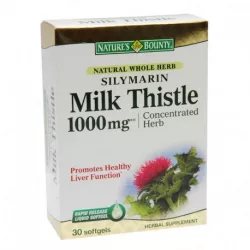 SILIMARINA MILK THISTLE 1000mg 30 cps 1000 mg