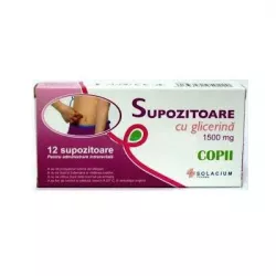 SOLACIUM SUPOZITOARE GLICERINA COPII 12SUP