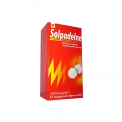 SOLPADEINE 500 mg/8 mg/30 mg x 12 COMPR. EFF. 500mg/8mg/30mg HIPOCRATE 2000 SRL