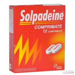 SOLPADEINE x 12 COMPR. FARA CONCENTRATIE HIPOCRATE 2000 SRL