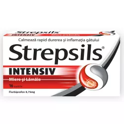 STREPSILS INTENSIV MIERE SI LAMAIE x 16 RECKITT BENCKISER HE