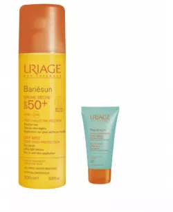 URIAGE PROMO BARIESUN SPRAY USCAT PROTECTIE SOLARA SPF 50 200 ML + BALSAM AFTERSUN 50 ML
