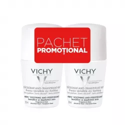 VICHY DEO ROLL ON BIPACK 48H FARA PARFUM 2X50ML