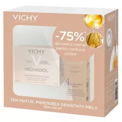 VICHY PROMO NEOVADIOL CREMA DE ZI PS 50ML + 75% REDUCERE LA NEOVADIOL CREMA CONTUR OCHI 15ML