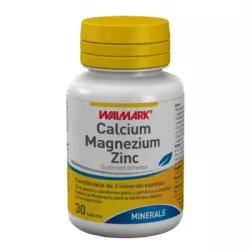 WALMARK CALCIU MAGNEZIU ZINC 30CP