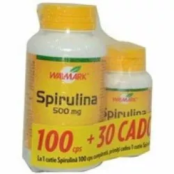 WALMARK SPIRULINA PROMO 100 CPS +30 CPS CADOU