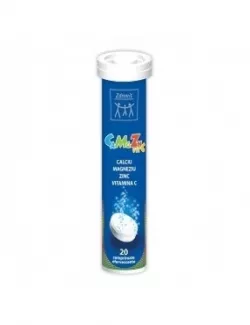 ZDROVIT CA MG ZN VIT C 20CP EFF