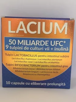 ZDROVIT LACIUM 50 MILIARDE UFC 10CPS ELIB PREL