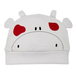 Caciulita dublata bebelusi Chicco, unisex, alb, 48