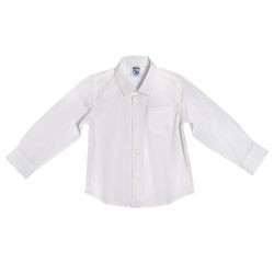 Camasa pentru copii Chicco, maneca lunga, alb, baieti, 98