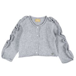 Cardigan copii Chicco, gri deschis, 104