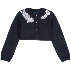 Cardigan copii Chicco, albastru inchis, 104