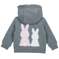 Cardigan copii Chicco, gri inchis, 62