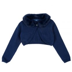 CARDIGAN TRICOTAT CU BLANA, 104