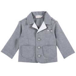 Jacheta copii Chicco, gri inchis, 80