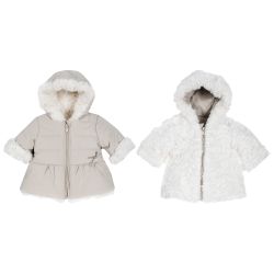 Jacheta copii Chicco, reversibila, bej, 86