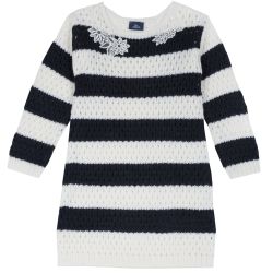 Rochie copii Chicco, alb, 128