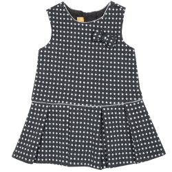 Rochie copii Chicco, negru cu bej, 92