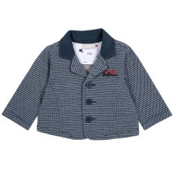 Sacou copii Chicco, albastru inchis, 68