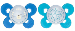 Suzeta Chicco silicon Physio Comfort, 16-36luni, baieti